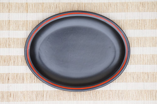 BANDEJA LOZA GRANDE OVALADA DISEÑO