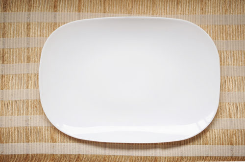 BANDEJA LOZA GRANDE BLANCA OVALADA