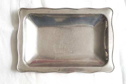 BANDEJA ACERO GRANDE RECTANGULAR