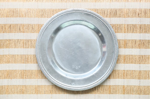 BANDEJA ALUMINIO GRANDE REDONDA DISEÑO