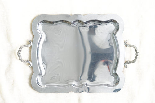BANDEJA ACERO GRANDE RECTANGULAR