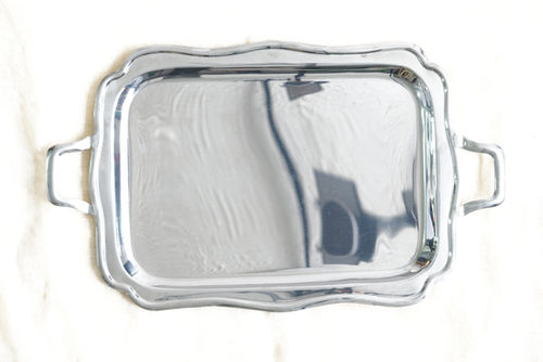 BANDEJA ACERO GRANDE RECTANGULAR