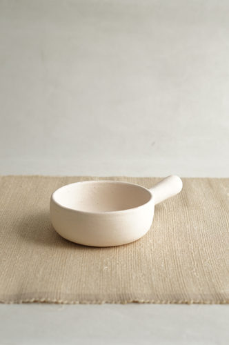 CAZUELA BARRO MEDIANA BLANCA