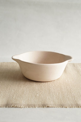 CAZUELA BARRO MEDIANA BLANCA