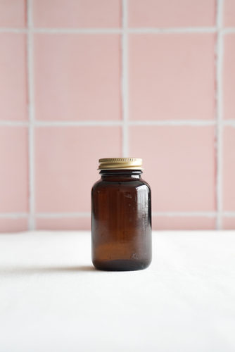 BOTELLA AMBAR PEQUEÑA