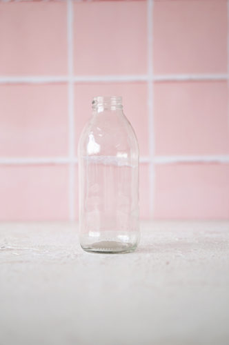 BOTELLA VIDRIO MEDIANA