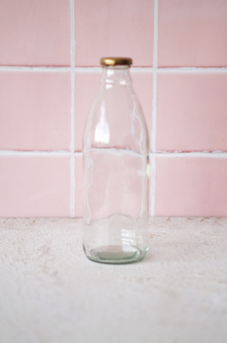 BOTELLA ALTA VIDRIO CON TAPA