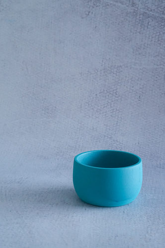 BOWL MADERA MEDIANO AZUL