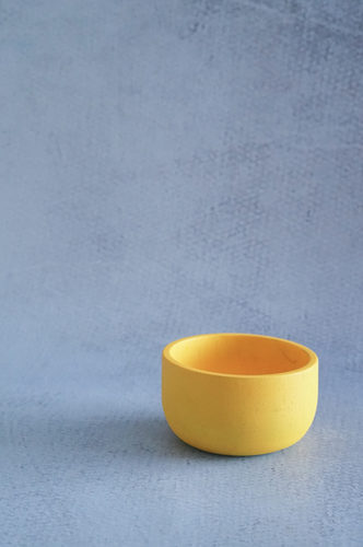 BOWL MADERA MEDIANO AMARILLO