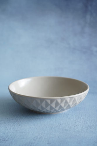 BOWL LOZA GRANDE GRIS TEXTURA