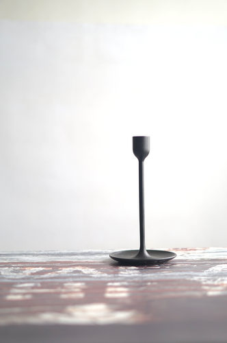 CANDELABRO METALICO NEGRO GRANDE