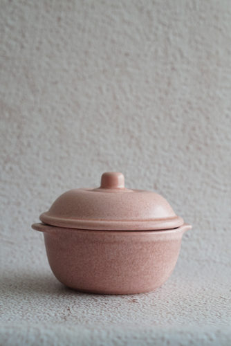 CAZUELA LOZA GRANDE ROSA