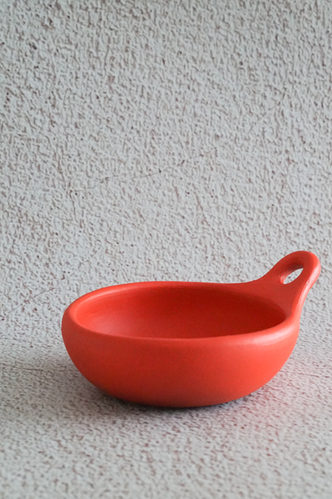 CAZUELA LOZA GRANDE ROJA