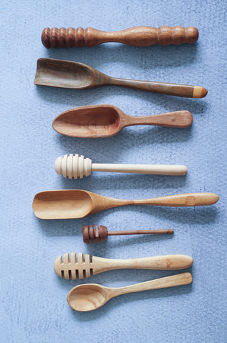CUCHARAS DE MADERA PEQUEÑAS