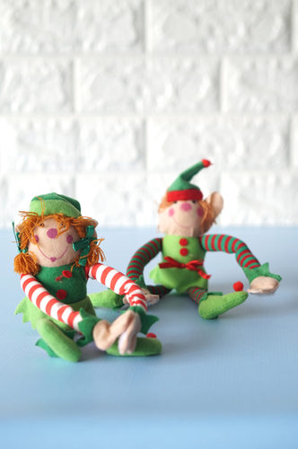 DUENDES NAVIDEÑOS DECORACION