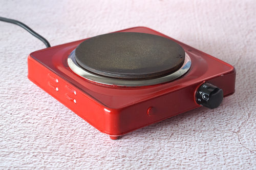 ESTUFA ELECTRICA ROJA SENCILLA