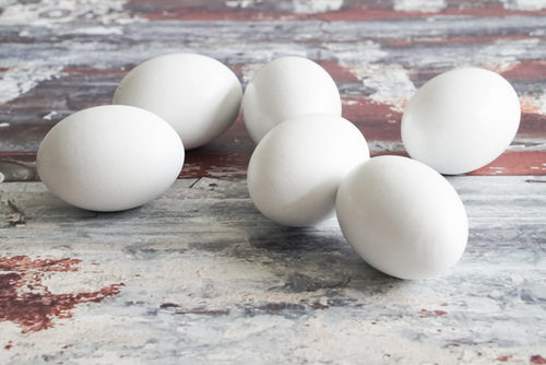 HUEVOS BLANCOS DUMMIE TAMAÑO REAL