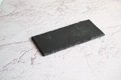 LAJA PIEDRA MEDIANA NEGRA RECTANGULAR