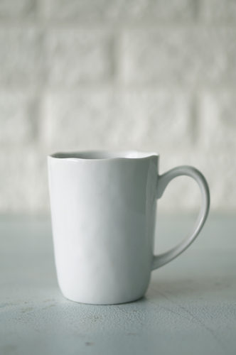 TAZA LOZA GRANDE TEXTURA BLANCA