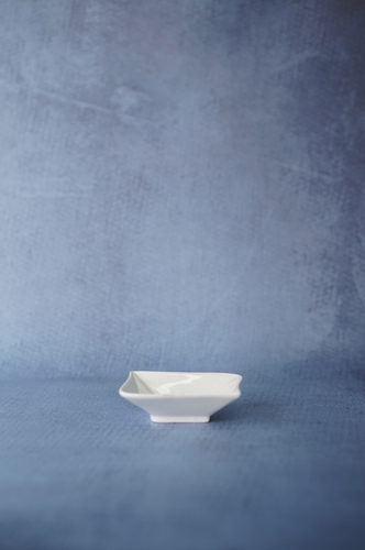 BOWL LOZA PEQUEÑO BLANCO CUADRADO