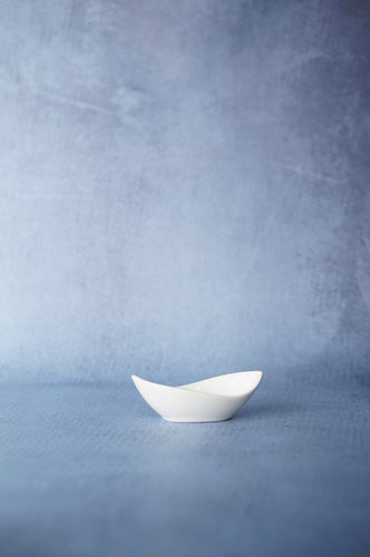 BOWL LOZA PEQUEÑO BLANCO OVALADO