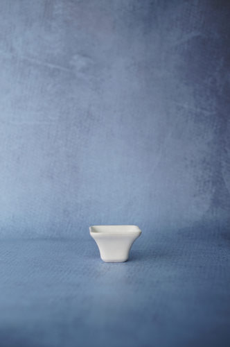 BOWL LOZA MINI BLANCO CUADRADO