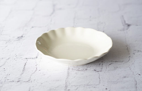 PLATO HONDO LOZA MEDIANO BEIGE TEXTURA