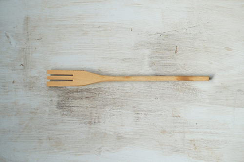 MADERA TENEDOR SERVIR SKU: 8