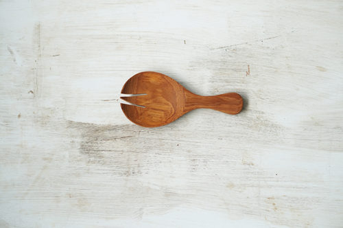 MADERA TENEDOR SERVIR SKU: 9
