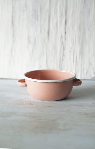 CAZUELA PELTRE GRANDE DISEÑO ROSA