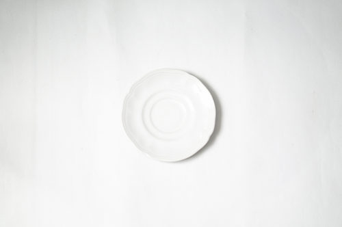 PLATO LOZA PEQUEÑO BLANCO TEXTURA