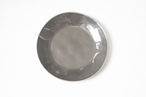 PLATO LOZA GRANDE GRIS