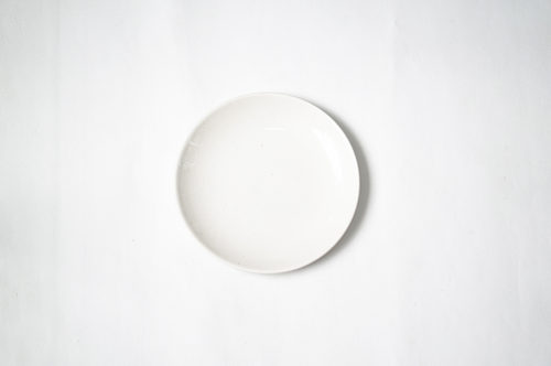 PLATO LOZA MEDIANO BLANCO