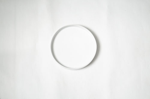 PLATO LOZA MEDIANO BLANCO