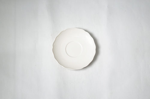 PLATO LOZA PEQUEÑO BLANCO TEXTURA