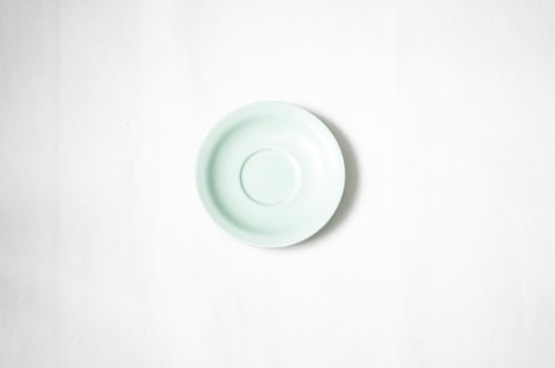 PLATO LOZA PEQUEÑO VERDE TEXTURA