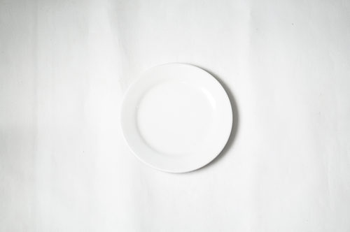 PLATO LOZA MEDIANO BLANCO TEXTURA