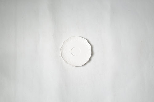 PLATO LOZA PEQUEÑO BLANCO TEXTURA