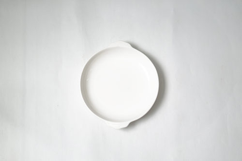 PLATO LOZA MEDIANO BLANCO