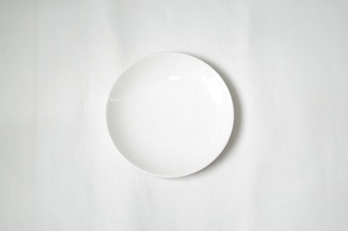 PLATO LOZA MEDIANO BLANCO
