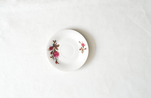 PLATO LOZA PEQUEÑO CON FLORES 1