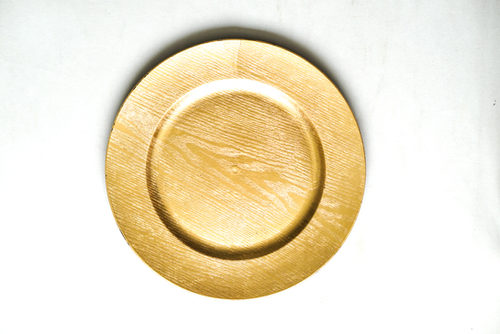 PLATO GRANDE COLOR DORADO