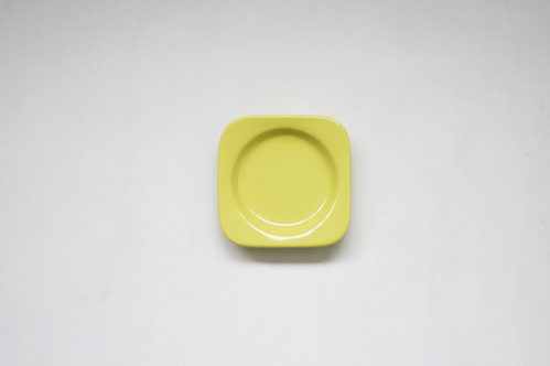 PLATO LOZA PEQUEÑO CUADRADO VERDE