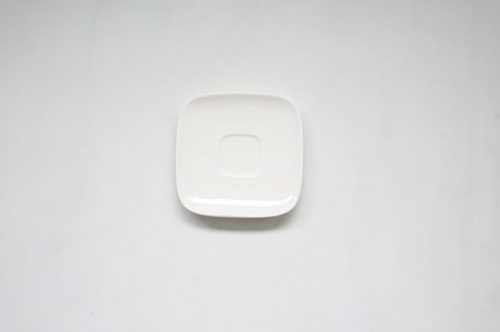 PLATO LOZA PEQUEÑO BLANCO CUADRADO