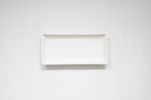 PLATO LOZA MEDIANO BLANCO RECTANGULAR