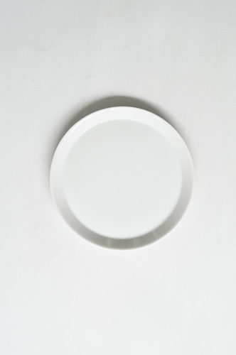 PLATO LOZA MEDIANO BLANCO