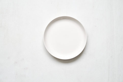 PLATO LOZA GRANDE BLANCO