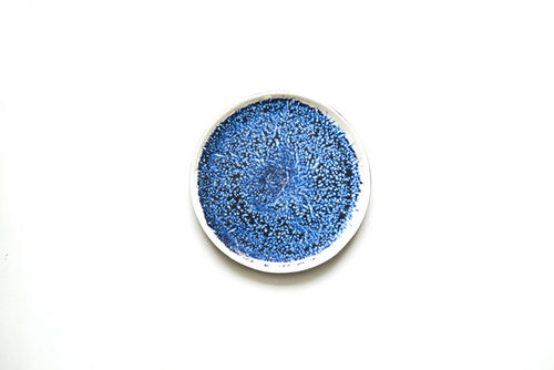 PLATO LOZA GRANDE PINTADO AZUL