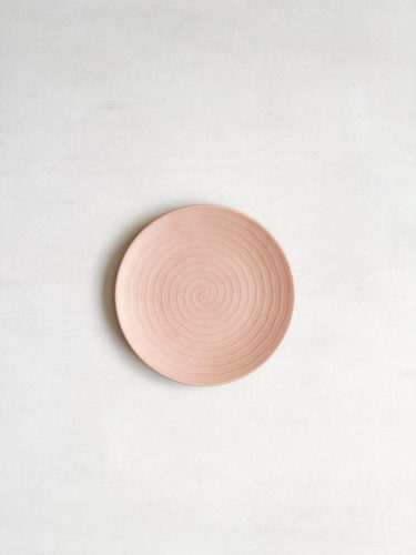PLATO LOZA MEDIANO COLOR CREMA