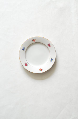 PLATO LOZA PEQUEÑO CON FLORES